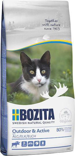 Bozita Outdoor & Active Ξηρά Τροφή Γάτας με Ελάφι 2kg