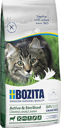 Bozita Active & Sterilised Trockenfutter für kastrierte Katzen mit Lamm 2kg