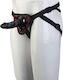Dream Toys Blaze Deluxe Strap On Dildo Harness με Dildo 13cm σε Μαύρο Χρώμα