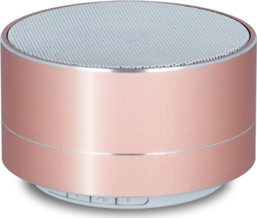Forever PBS-100 Bluetooth Speaker 3W with Radio and Battery Life up to 2.5 hours Rose Gold