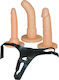 You2Toys Strap-on Gurtzeug mit Einzeln Dildo in...