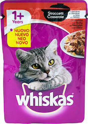 Whiskas Casserole Μοσχάρι 85gr