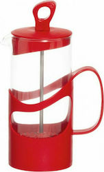 Herevin Plastic French Press Coffee Maker Red 400ml