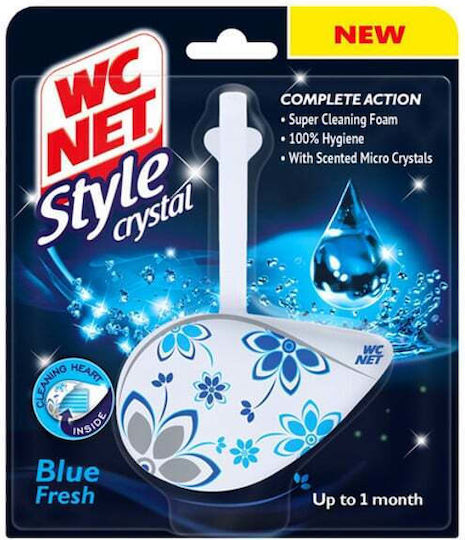 Wc Net Style Crystal Block Toilet with Scent Blue Fresh 36.5gr