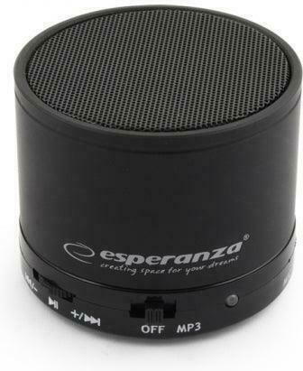 Esperanza Ritmo Bluetooth високоговорител 3W с живот на батерията до 2 часа Черен