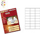 Sorex 2400 Selbstklebende A4-Etiketten 70x35mm