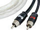 Ampire Cable RCA male - RCA male 0.5m XA050