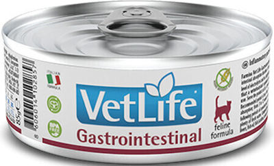 Farmina Vet Life Gastrointestinal Wet Food for Adult Cats with Gastrointestinal Disorders In Can with Chicken 1pc 85gr