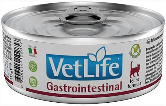 Farmina Vet Life Gastrointestinal Мокра Храна за Възрастни Котки в Може да с Пилешко без Зърнени 85гр