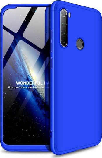 GKK 360 Full Cover Πλαστικό Μπλε (Redmi Note 8T)