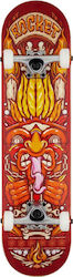 Rocket Skateboards Chief Pile-Up 7.75" Complete Shortboard 7.75" Red Rocket Skateboards Chief Pile-Up 7.75" Complete Shortboard 7.75" Red