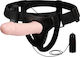 Baile Men's Pants Replacement Harness with Dildo 17cm and Vibration in skin color