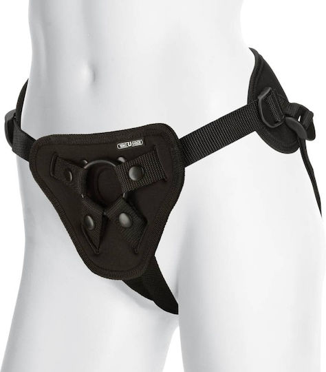 Vac U Lock Platinum Edition Supreme Harness Арсенал в Черен цвят