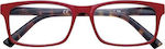 Zippo Lesebrille +1.00 in Rot Farbe 31Z-B20-RDE100