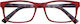 Zippo Reading Glasses +1.00 in Red color 31Z-B20-RDE100