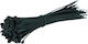 SAS Plastic Cable Ties 300mmx3.6mm In Black Colour 100 Pieces AK-KO-109