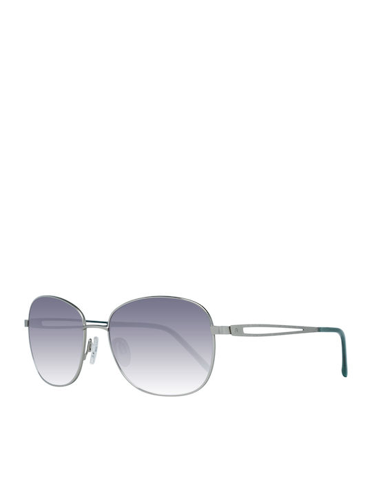 Rodenstock Γυαλιά Ηλίου Ασημί με Κοκκάλινο Σκελετό Rodenstock Γυαλιά Ηλίου Ασημί με Κοκκάλινο Σκελετό