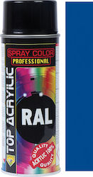 Eco Service Σπρέι Βαφής Top Acrylic Gentian Blue RAL 5010 400ml