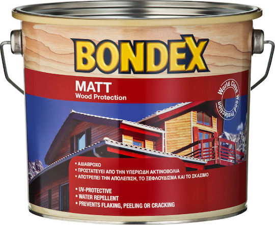 Bondex Wood Protection Βερνίκι Εμποτισμού 726 Καστανιά Ματ 2.5lt