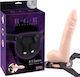 Chisa Novelties James Deen Strap-On Harness με Dildo 21.5cm στο χρώμα του δέρματος