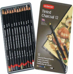 Derwent Coal Pencil Black 12pcs