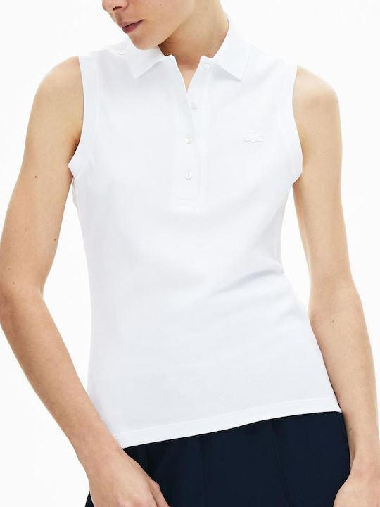 Lacoste Polo Λευκό