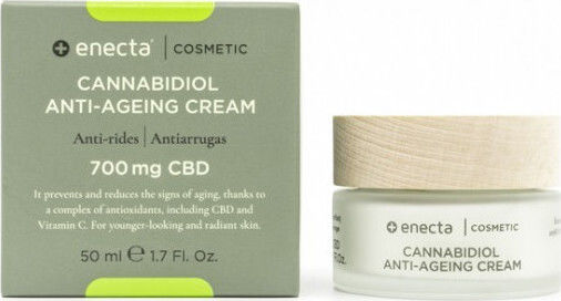 Enecta Cannabidiol Anti-Ageing Cream Creme Hanfprodukte (CBD) 700mg 50ml
