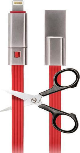 Forever Flat USB-A to Lightning Cable Red 1.5m (GSM094335)