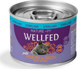 Wellfed Sterilized Mature +7Y 200gr