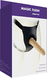 Kinx Strap-On Harness με Dildo στο χρώμα του δέρματος