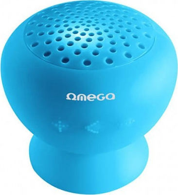 Omega OG46 Splash Bluetooth Speaker 3W with Battery Life up to 3 hours Blue