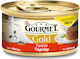 Purina Gourmet Gold Nasses Katzenfutter für Katze in Dose mit Rindfleisch 85gr