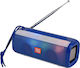 T&G Bluetooth Speaker 10W with Radio Blue