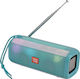 T&G Bluetooth Speaker 10W with Radio Turquoise