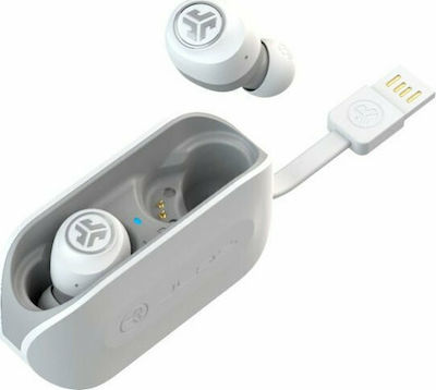 Jlab Go Air In-ear Bluetooth Handsfree Earphones with Charging Case Whitά