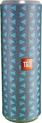 T&G Bluetooth Speaker 10W with Battery Life up to 6 hours Grey/Blue