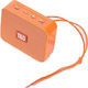 T&G Bluetooth Speaker 5W with Battery Life up to 2 hours Orange