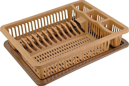 TnS Geschirrabtropfer & Abtropfgitter Kunststoff Beiges 47x38x8.5cm