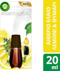 Airwick Essential Mist Ароматно Масло Лимон И Мащерка 20ml