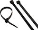 SAS Plastic Cable Ties 200mmx3.6mm In Black Colour 100 Pieces AK-KO-108