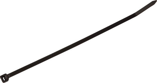 SAS Δεματικά Καλωδίων Πλαστικά 370mmx4.8mm σε Μαύρο χρώμα (100τμχ) (AK-KO-116)