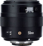 Yongnuo Full Frame Φωτογραφικός Φακός YN 50mm f/1.4 Σταθερός για Nikon F Mount Black
