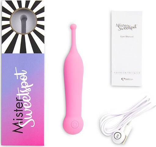 Feelztoys Mister Sweetspot Clitoral Vibrator Klitoris Vibrator Rosa