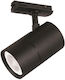 Eurolamp Single Spot GU10 Black 145-55063