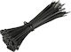 V-TAC Plastic Cable Ties 350mmx4.5mm In Black Colour 100 Pieces 11176