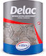 Vitex Delac Βερνίκι Εμποτισμού Διαλύτου Άχρωμο Ματ 2.5lt