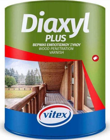 Vitex Diaxyl Plus Βερνίκι Εμποτισμού Πολυουρεθάνης Διαλύτου Άχρωμο Ελαφρώς Σατινέ 2.5lt