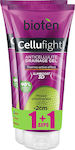 Bioten Cellufight Gel για την Κυτταρίτιδα Γλουτών Thermoactive -2cm Thigh 2x200ml 400ml