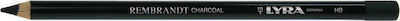 Lyra Rembrandt Coal Pencil Medium Black 00