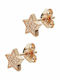 Emporio Armani Earrings made of Steel Gold Plated with Stones